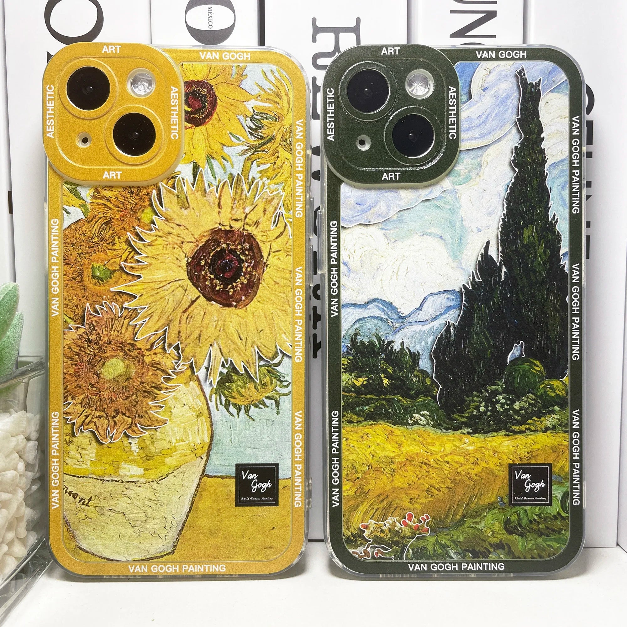 Apple iPhone Van Gogh Sunflowers Silicone Case