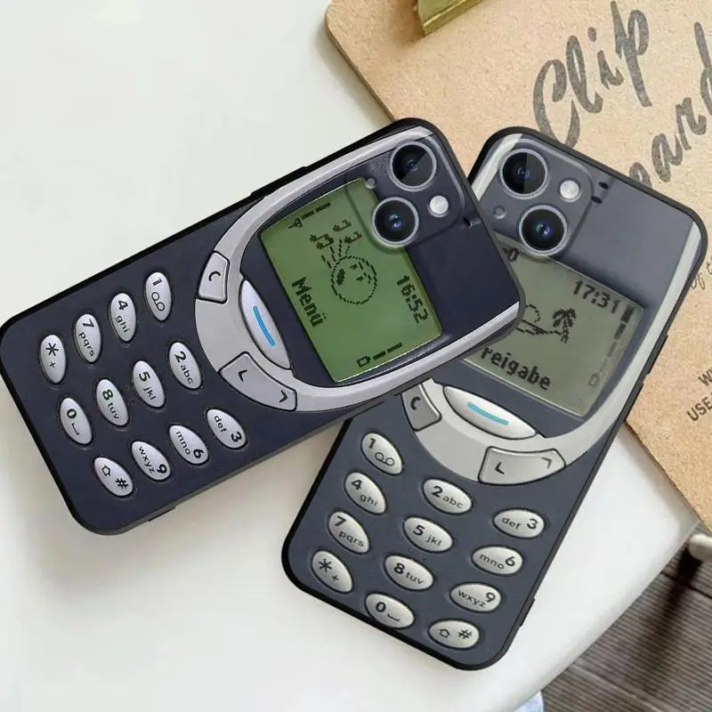 Apple iPhone Nokia Brick Silicone Case