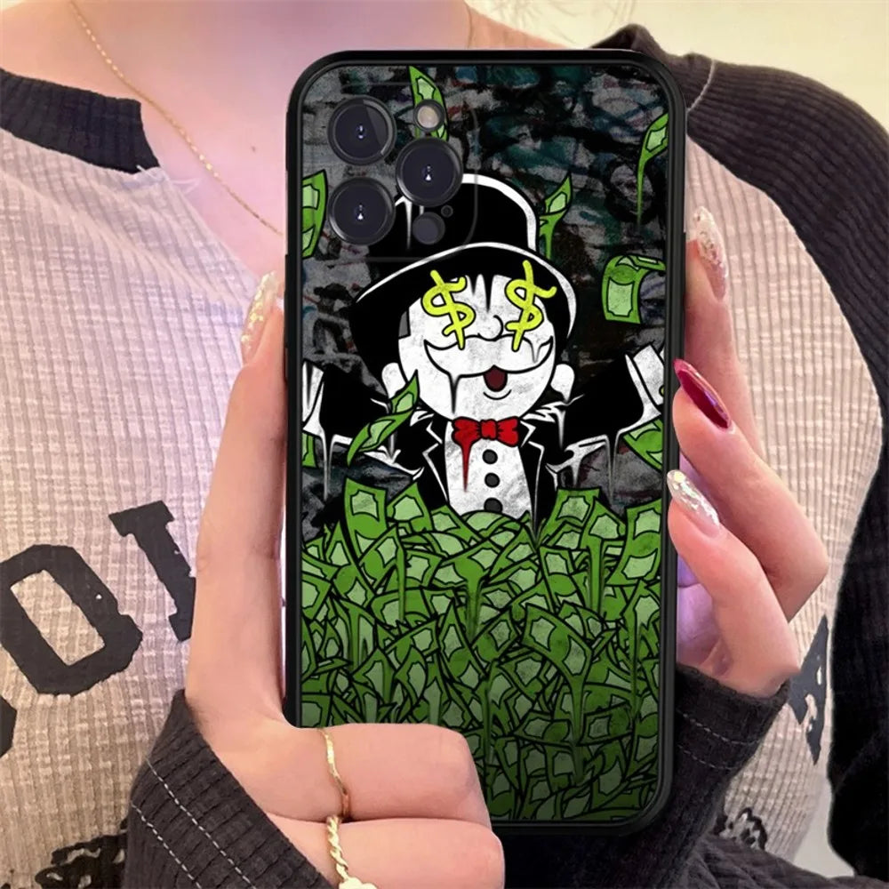 Apple iPhone Monopoly Cowboy Silicone Case