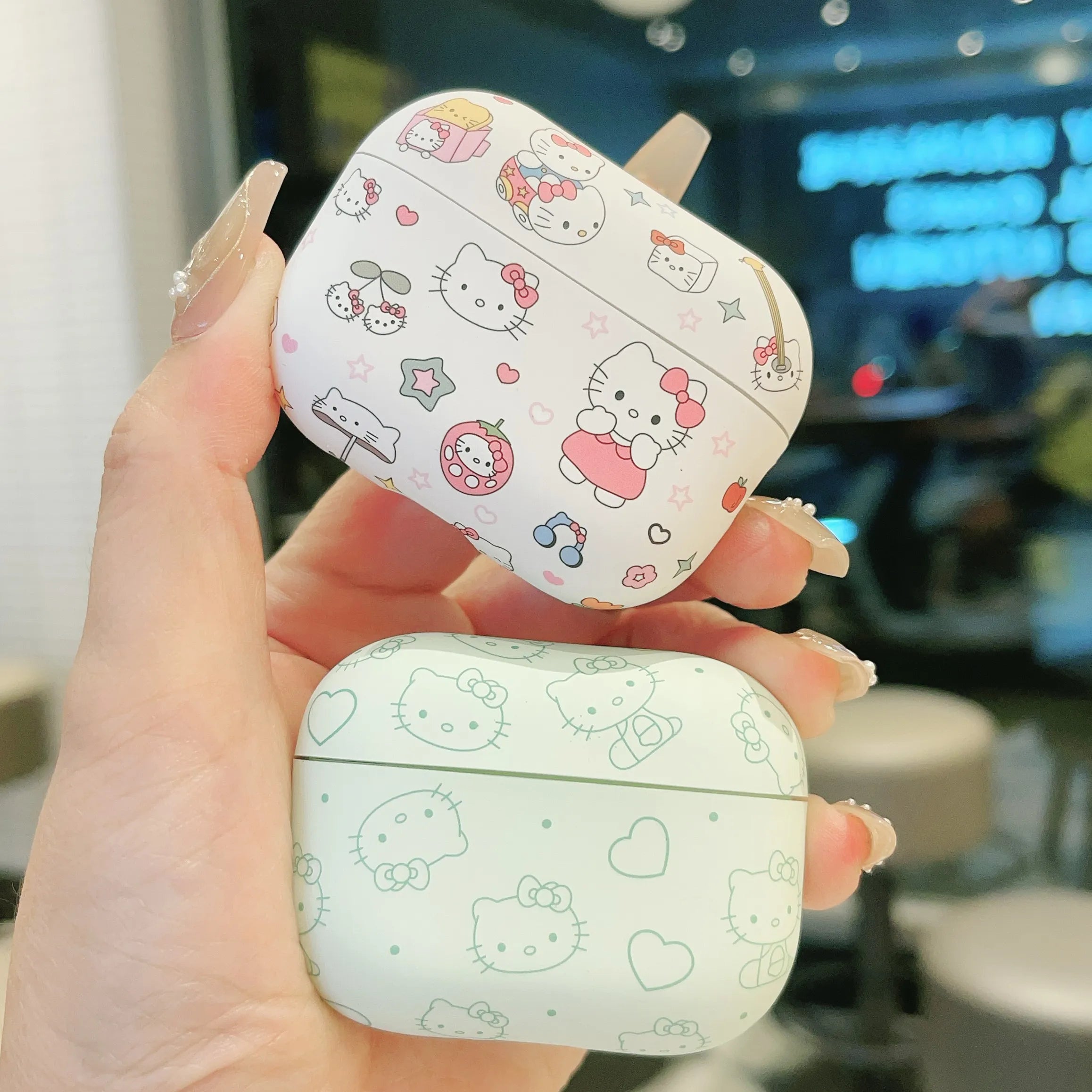 Apple Airpods Hello Kitty White Silicone Case
