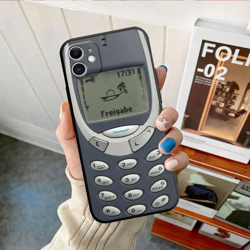 Apple iPhone Nokia Brick Silicone Case