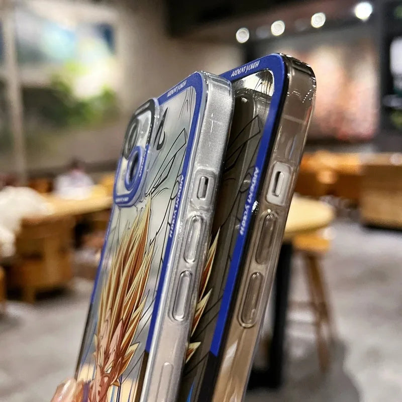 Apple iPhone DBS Goku & Vegeta Silicone Case