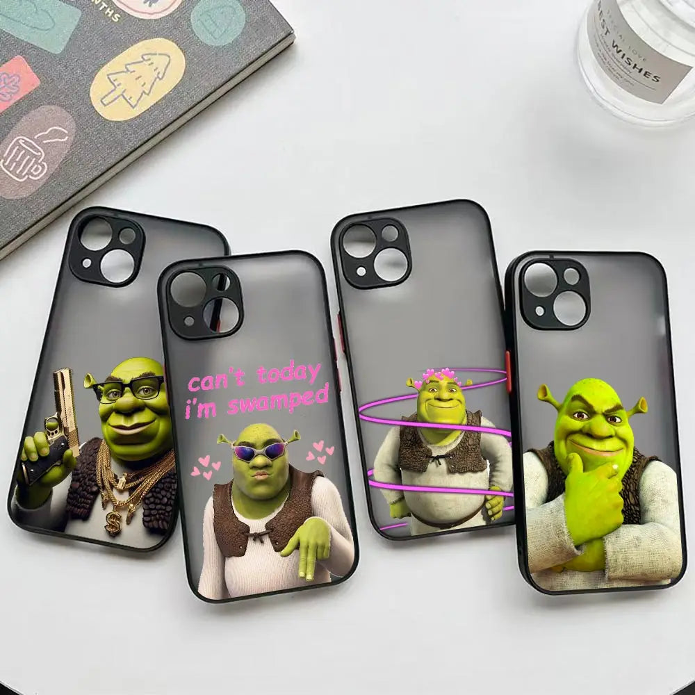 Apple iPhone Shrek Big Shrek Silicone Case