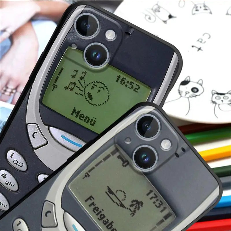 Apple iPhone Nokia Brick Silicone Case