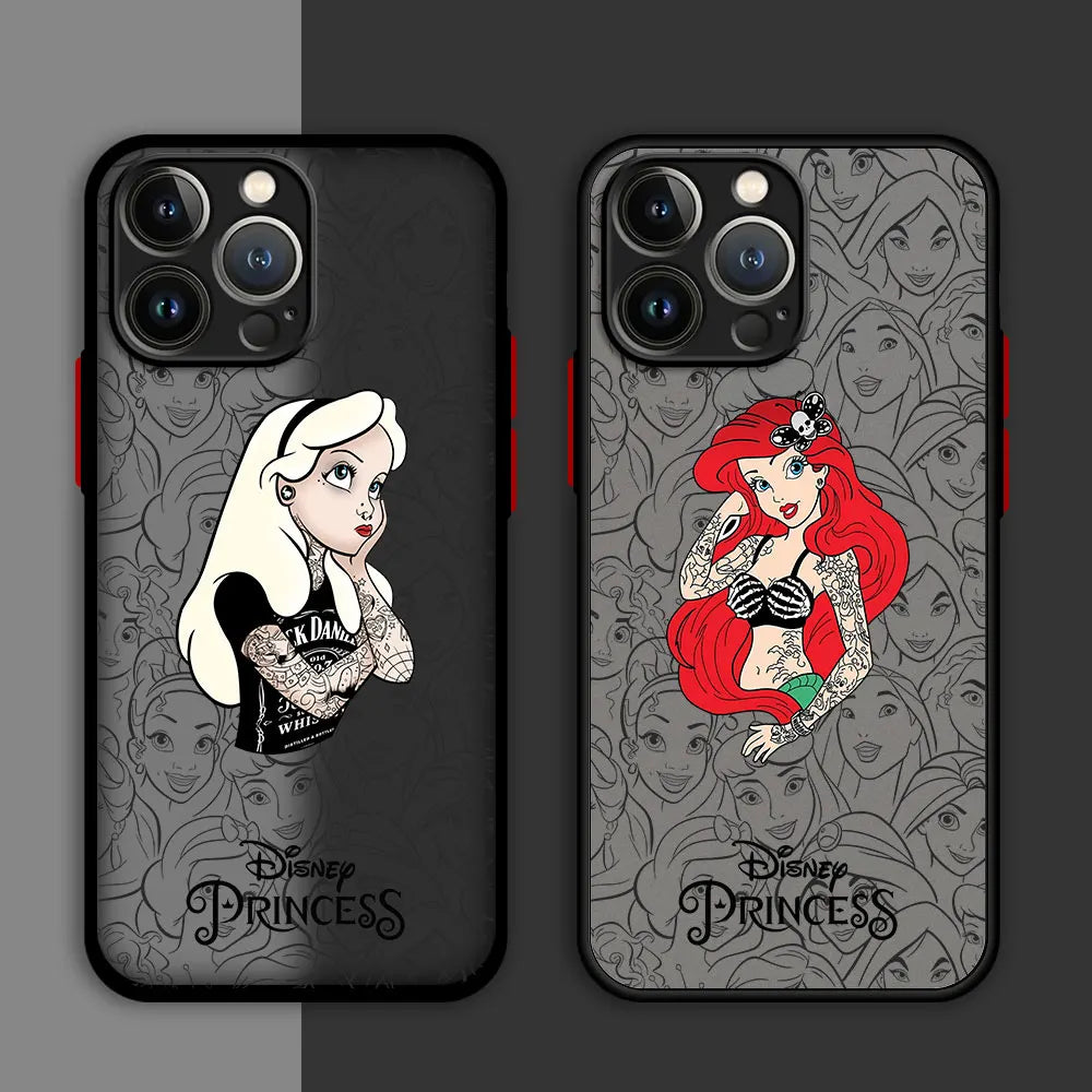 Apple iPhone Tatted Tinkerbell & Friends Luxury Silicone Case