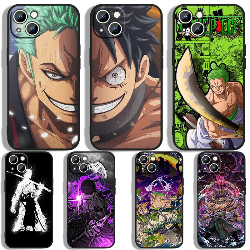 Apple iPhone Zoro Jolly Rodger Silicone Case