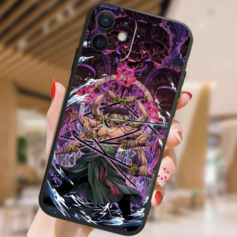 Apple iPhone Zoro Ashura Silicone Case