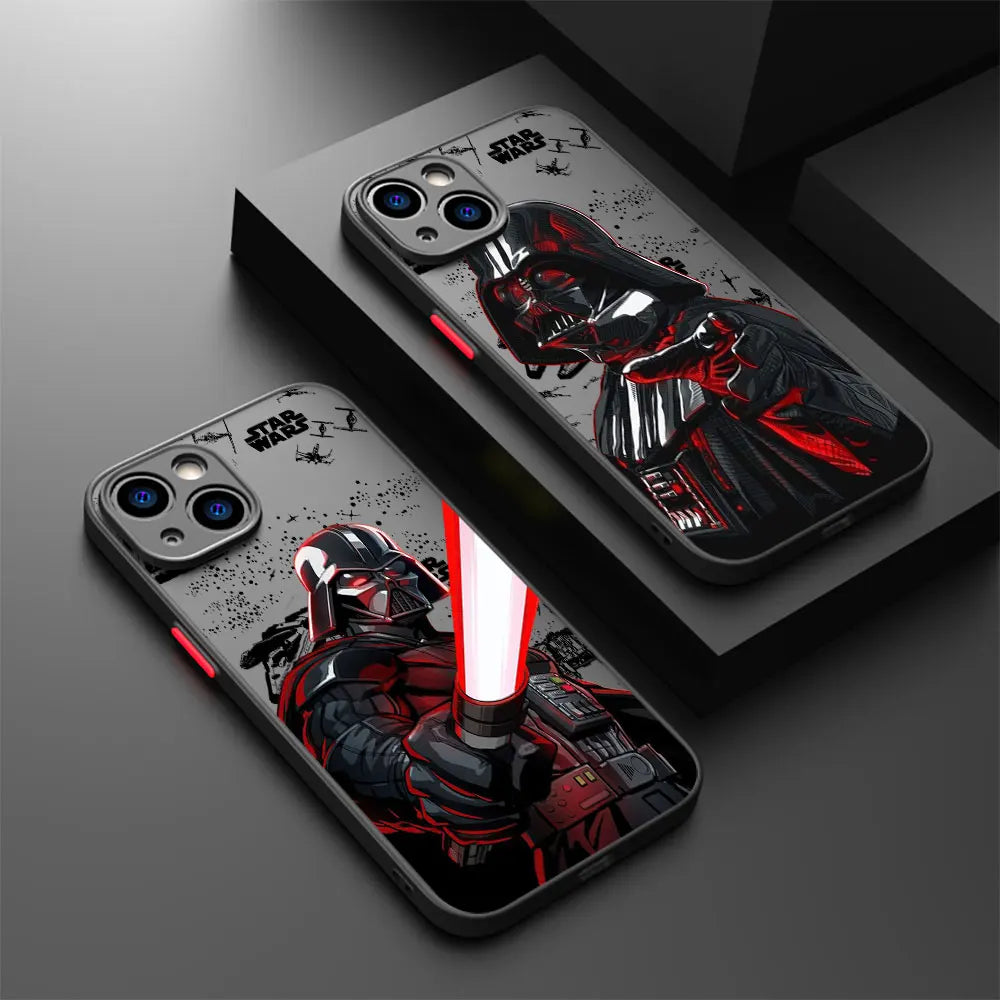 Apple iPhone Vader & Mando Silicone Case