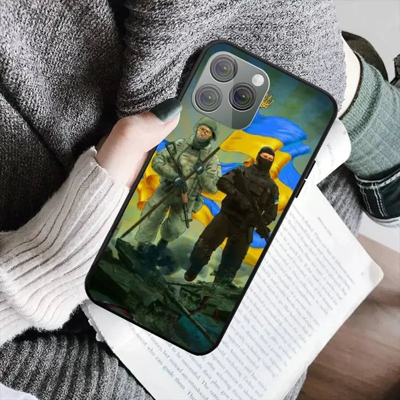 Apple iPhone Ukraine Soldier Silicone Case