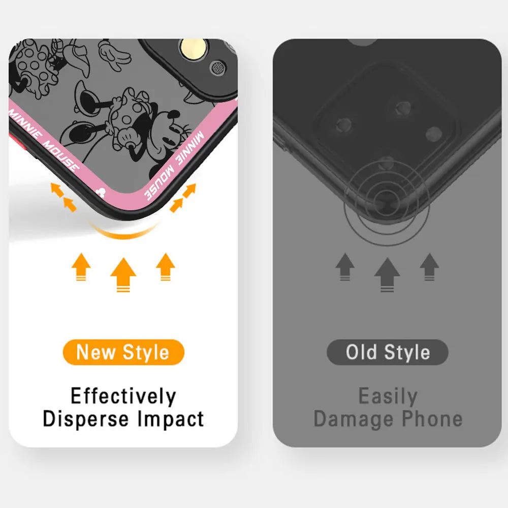 Apple iPhone Daisy & Minnie Luxury Silicone Case