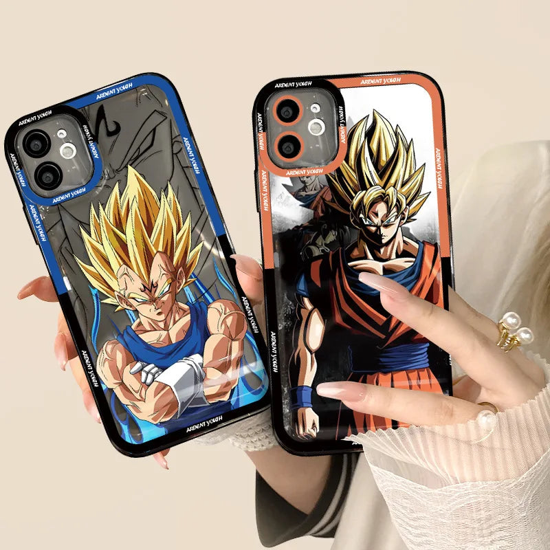 Apple iPhone DBS Goku & Vegeta Silicone Case