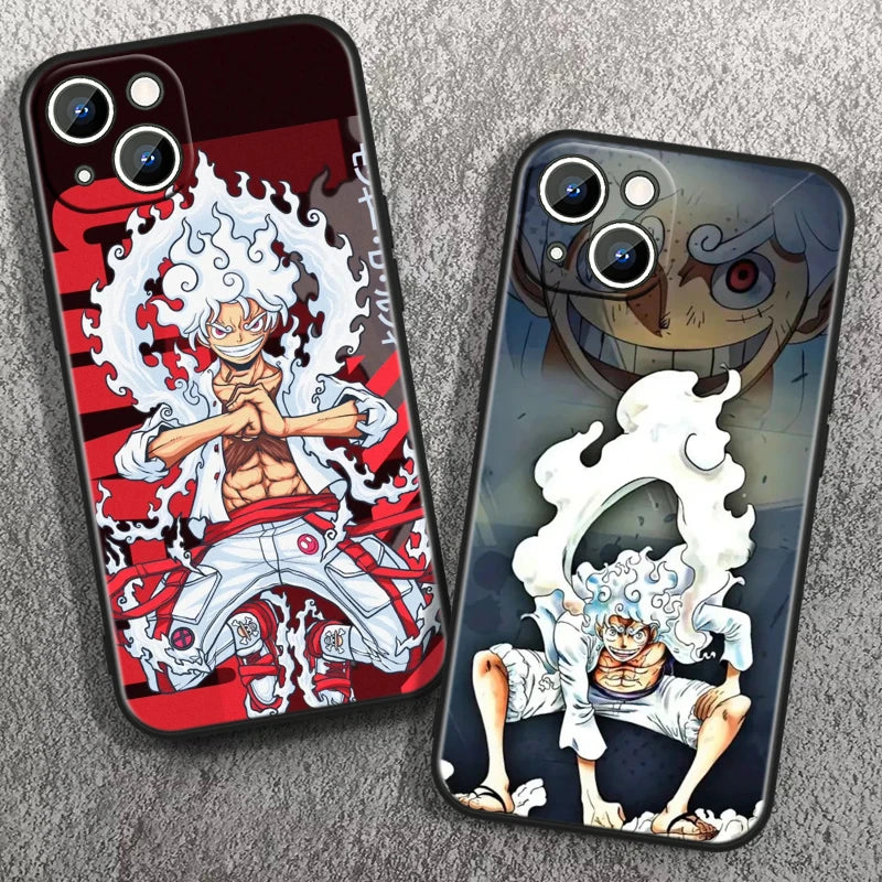 Apple iPhone Gear V Luffy Silicone Case