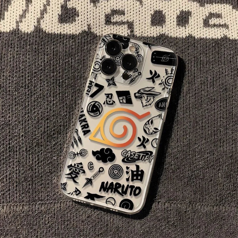 Apple iPhone Konoha White Silicone Case