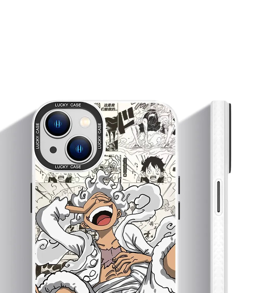 Apple iPhone One Piece Gear 5 Luffy Silicone Case