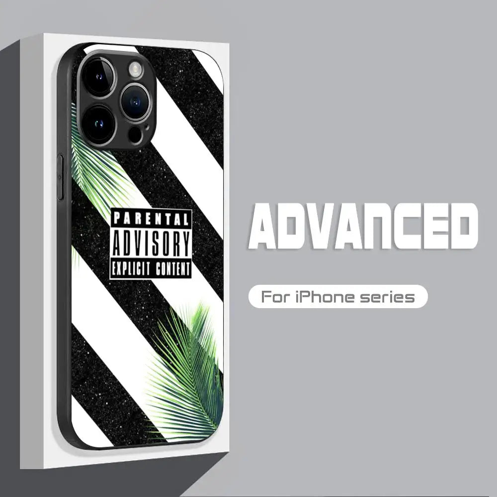 Apple iPhone Parental Advisory Warmzn Silicone Case