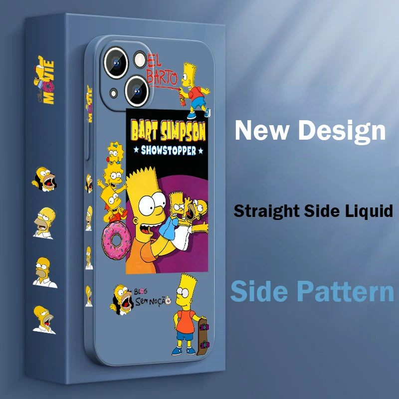 Apple iPhone Simpsons Chokehold Silicone Case