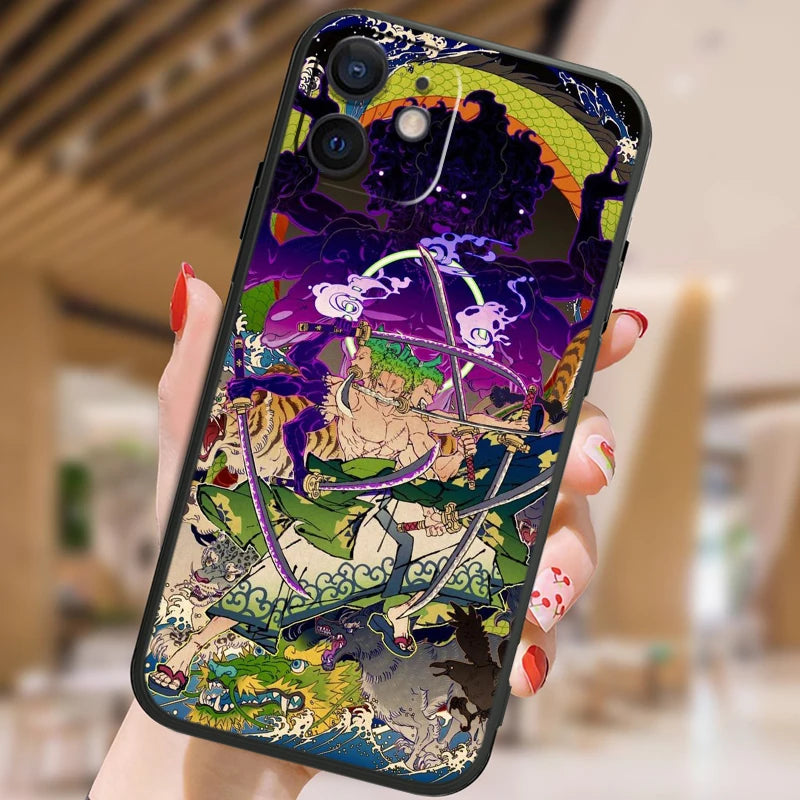 Apple iPhone Zoro Ashura Silicone Case