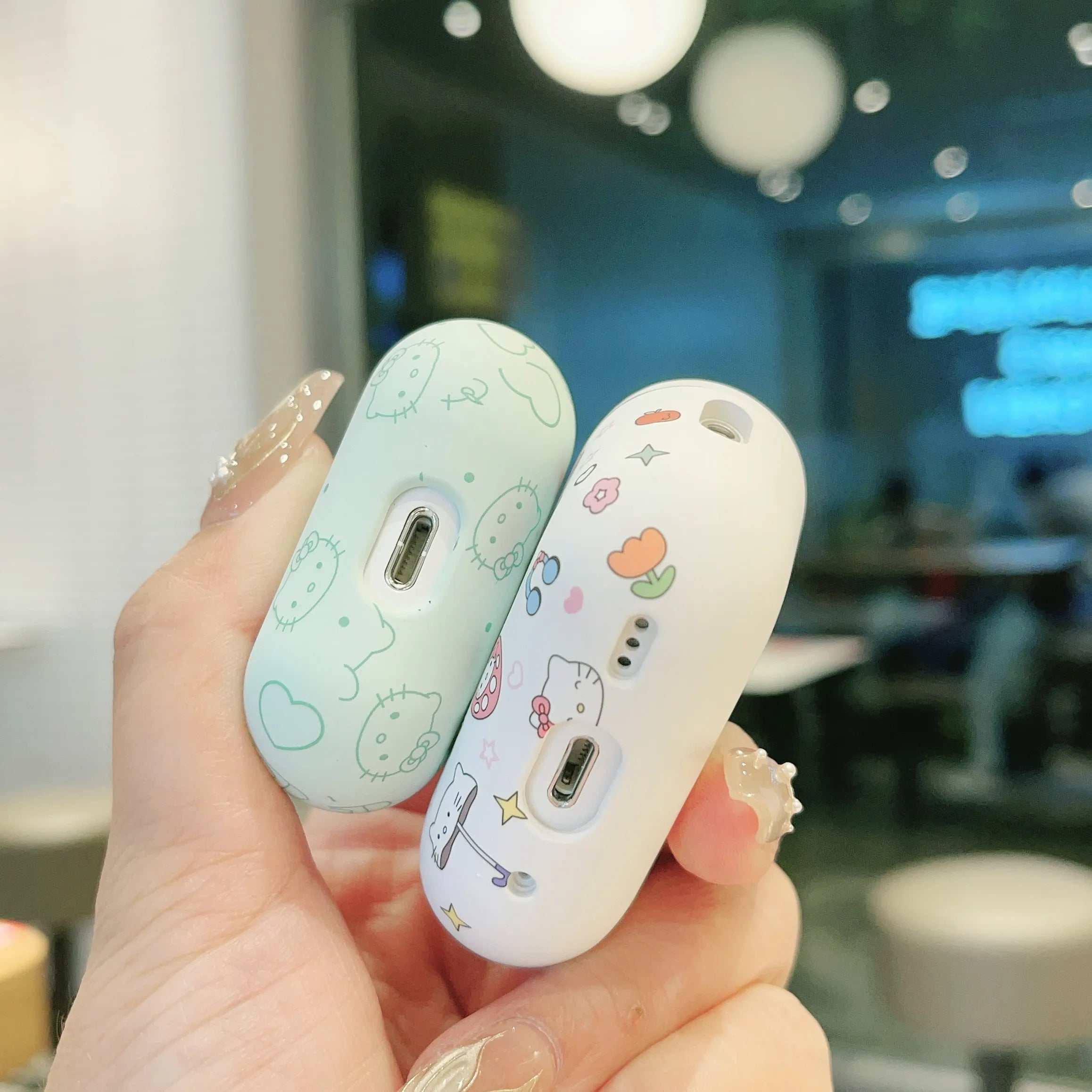 Apple Airpods Hello Kitty White Silicone Case