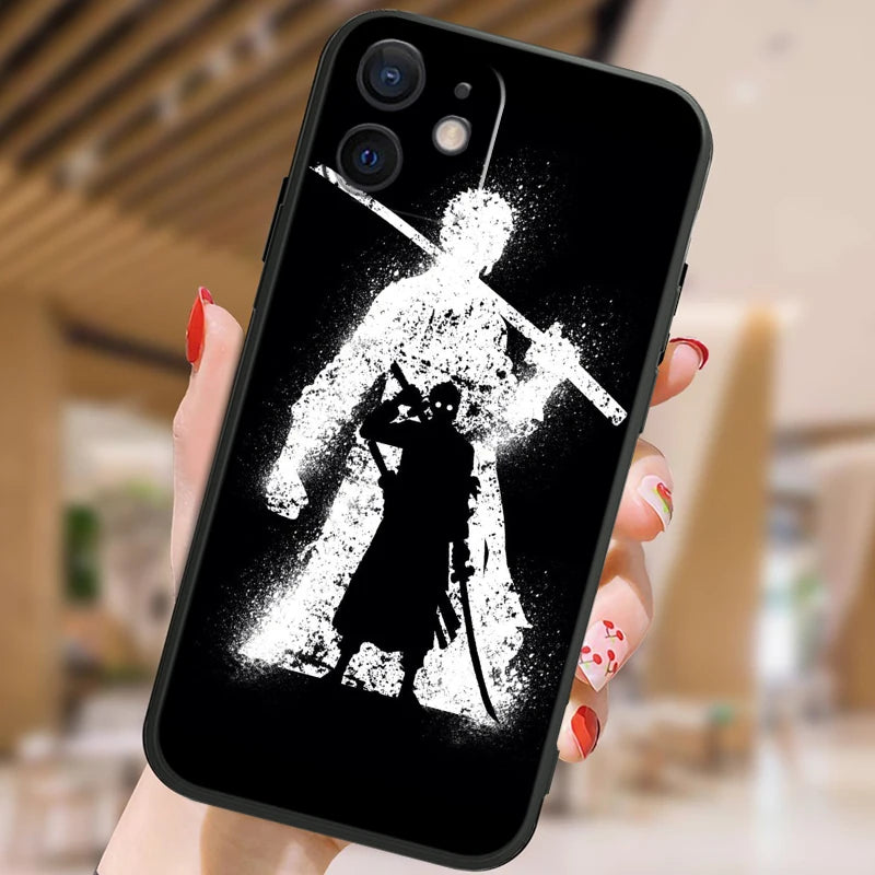 Apple iPhone Zoro Ashura Silicone Case