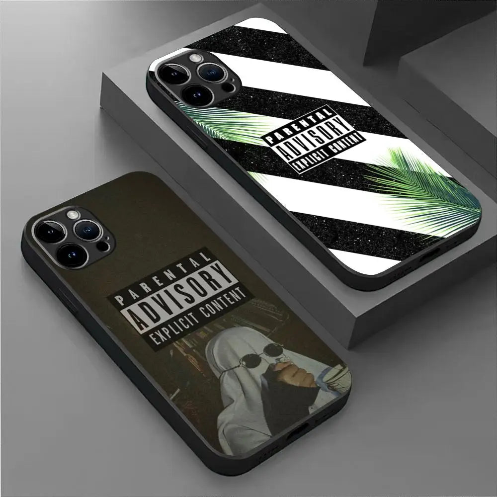 Apple iPhone Parental Advisory Warmzn Silicone Case
