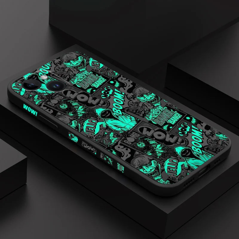 Apple iPhone Evil Comic Silicone case