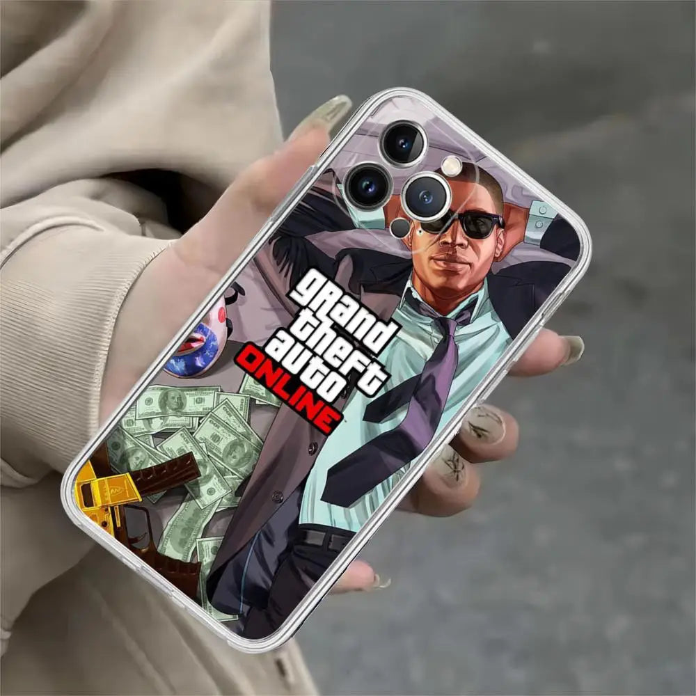 Apple iPhone GTA V Silicone Case