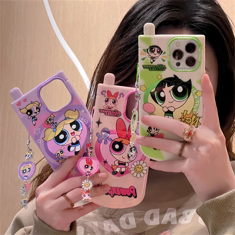 Apple iPhone PowerPuff Girls All Stars Silicone Case