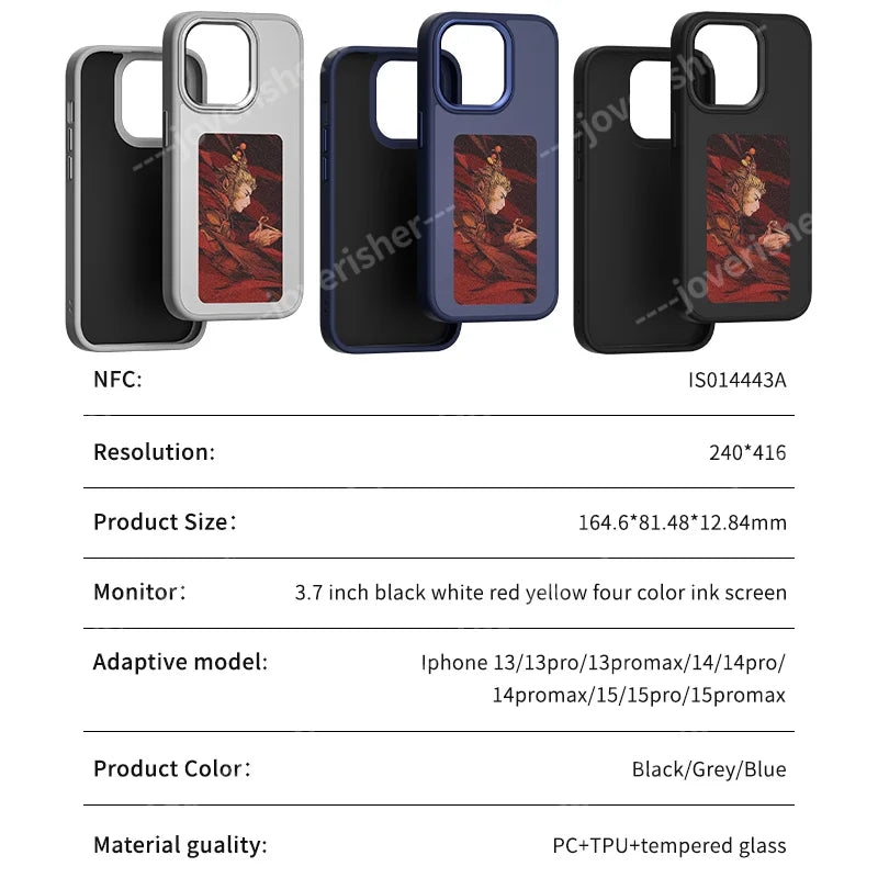 Apple iPhone NFC Smart Display Silicone Case