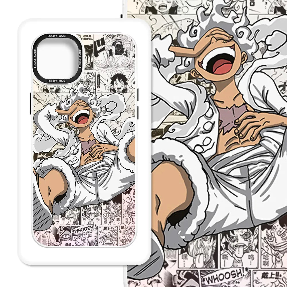 Apple iPhone One Piece Gear V Luffy Silicone Case