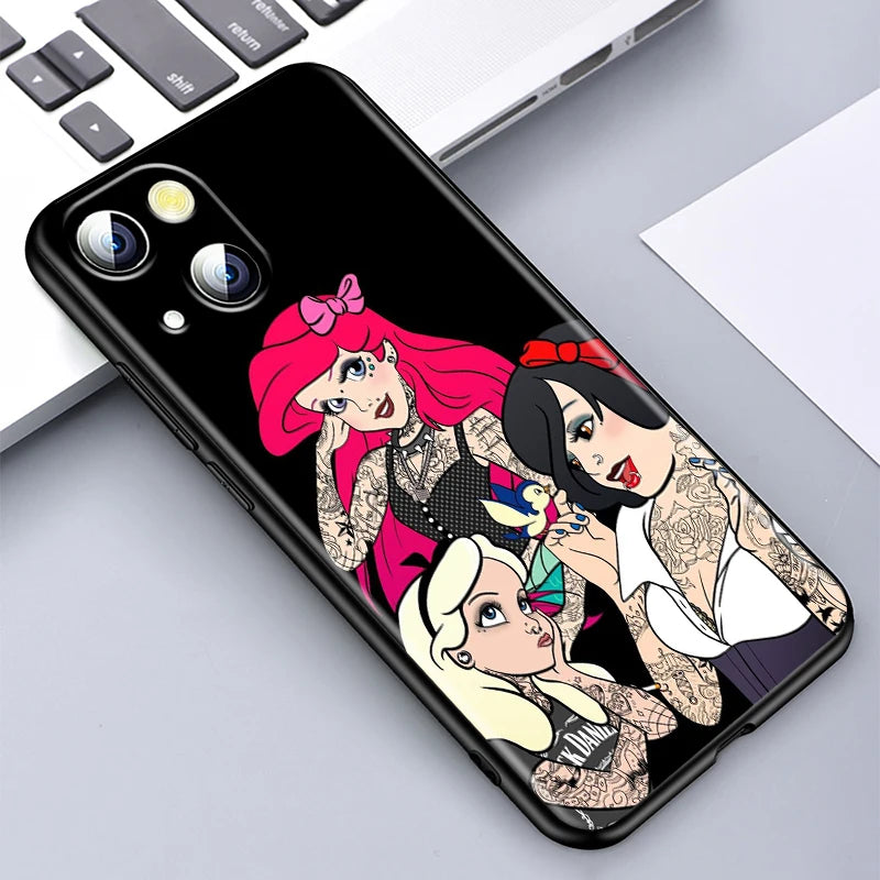 Apple iPhone Bad Princess Ariel Silicone Case
