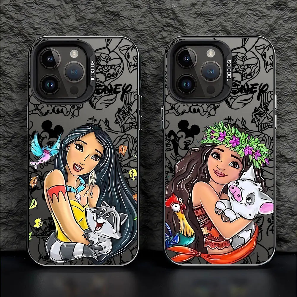 Apple iPhone Moana & Tinkerbell Silicone Case