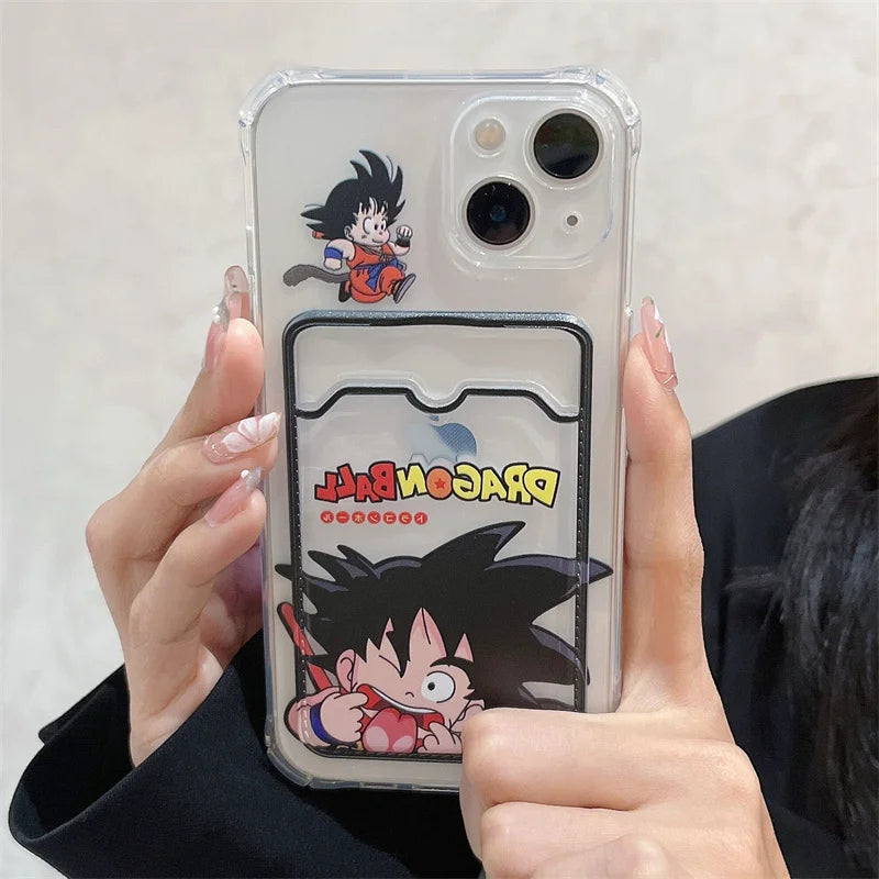 Apple iPhone Dragonball Kid Goku Silicone Case