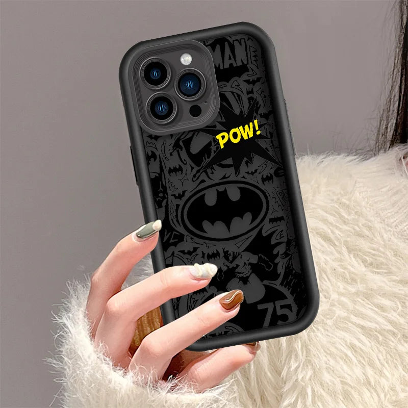 Apple iPhone Batman Comic 2 Silicone Case