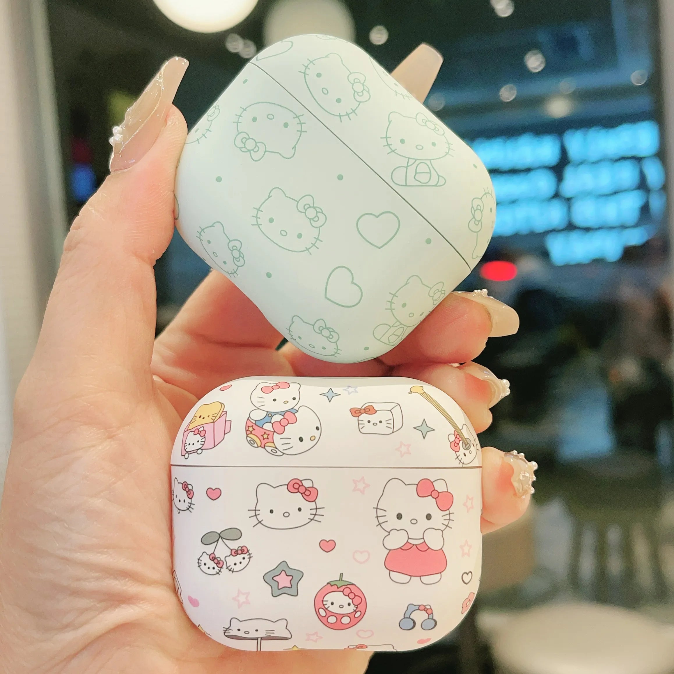 Apple Airpods Hello Kitty White Silicone Case