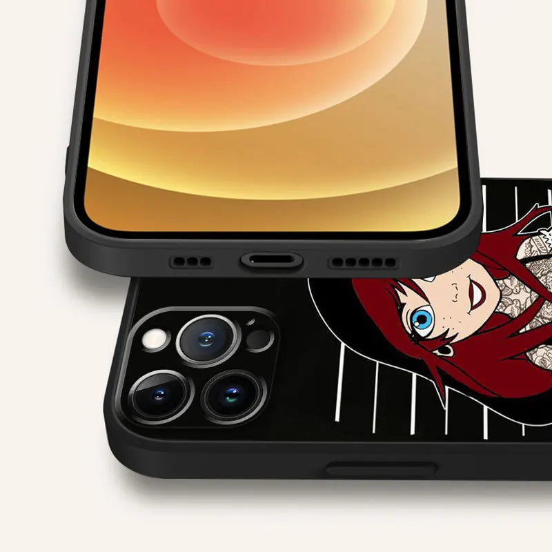 Apple iPhone Alice & Cruella Mugshot Silicone Case