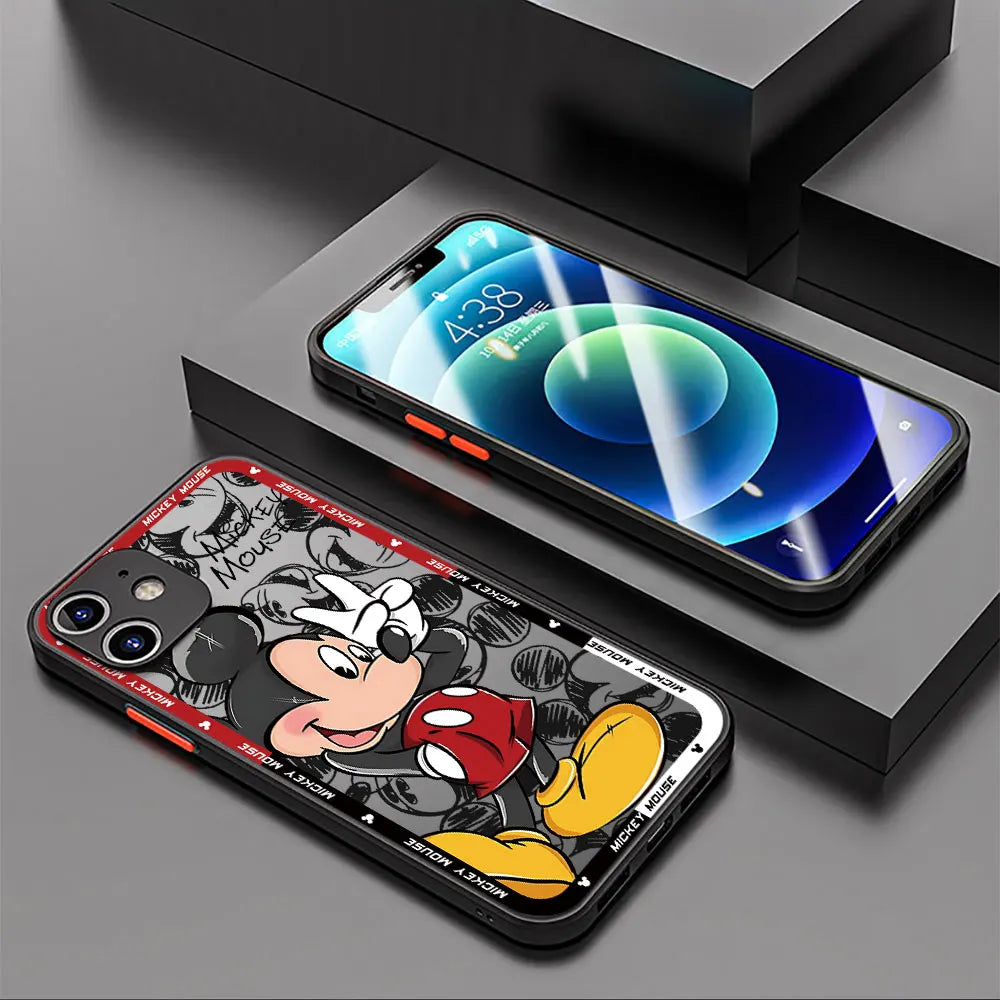 Apple iPhone Daisy & Minnie Luxury Silicone Case