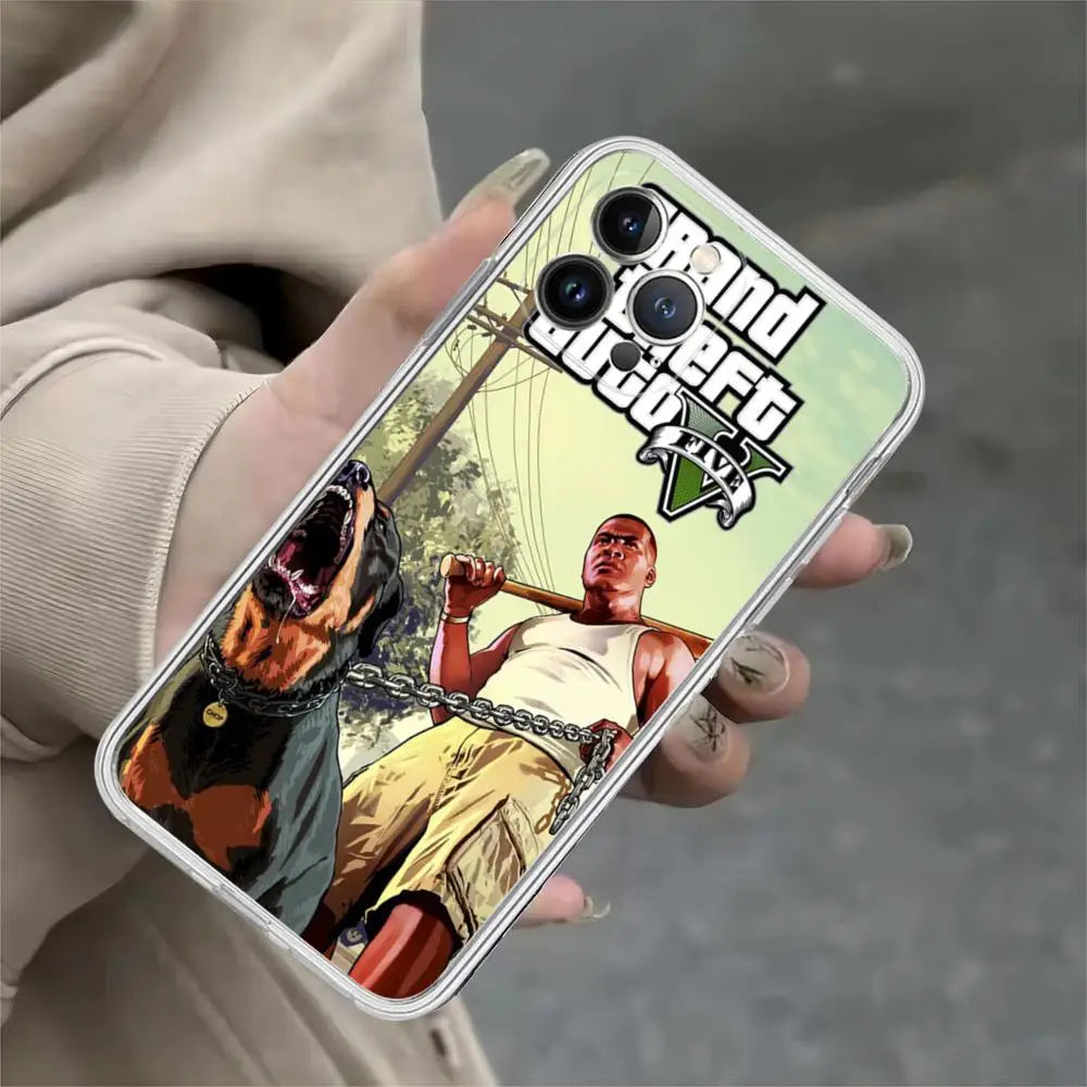 Apple iPhone GTA V Silicone Case