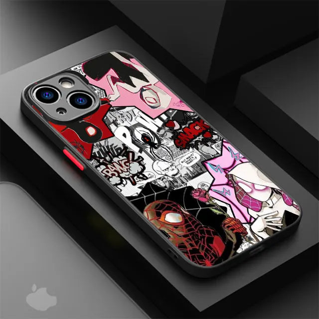 Apple iPhone Spidey Love Silicone Case
