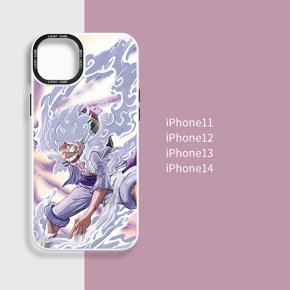 Apple iPhone One Piece Gear 5 Luffy Silicone Case