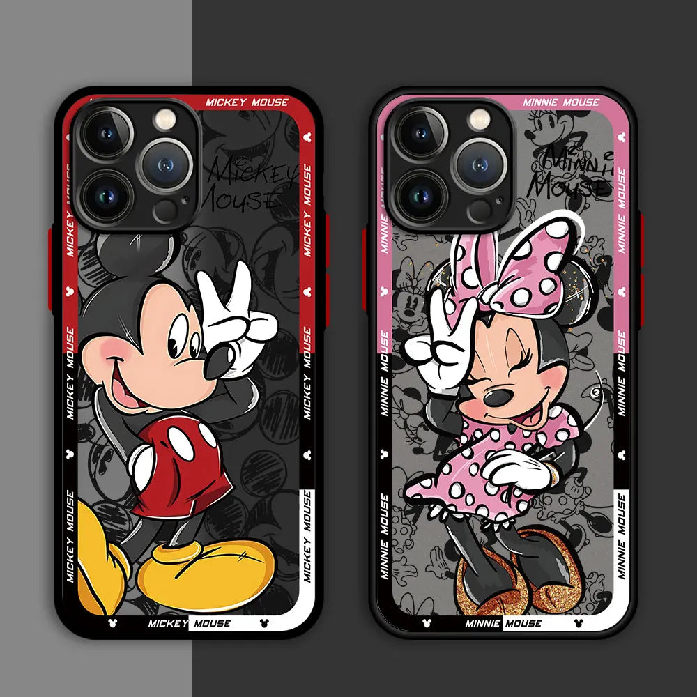 Apple iPhone Daisy & Minnie Luxury Silicone Case
