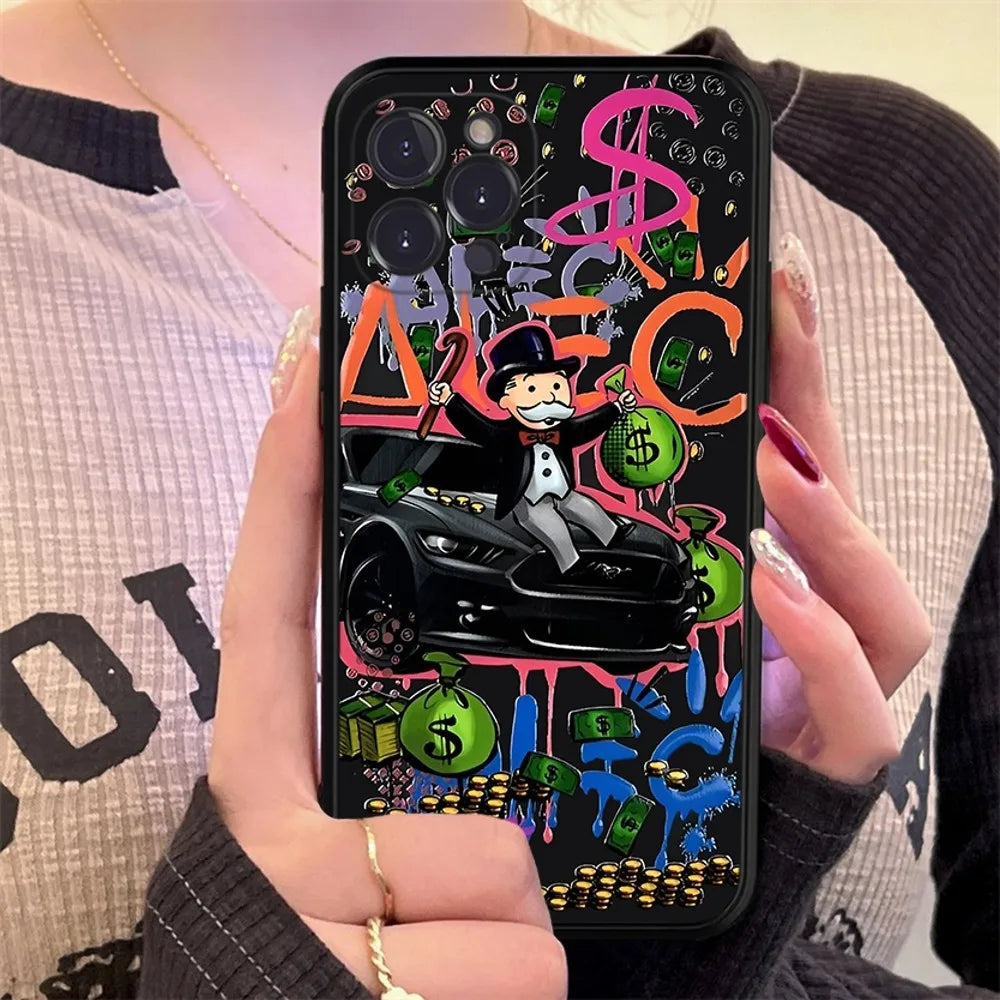 Apple iPhone Monopoly Cowboy Silicone Case