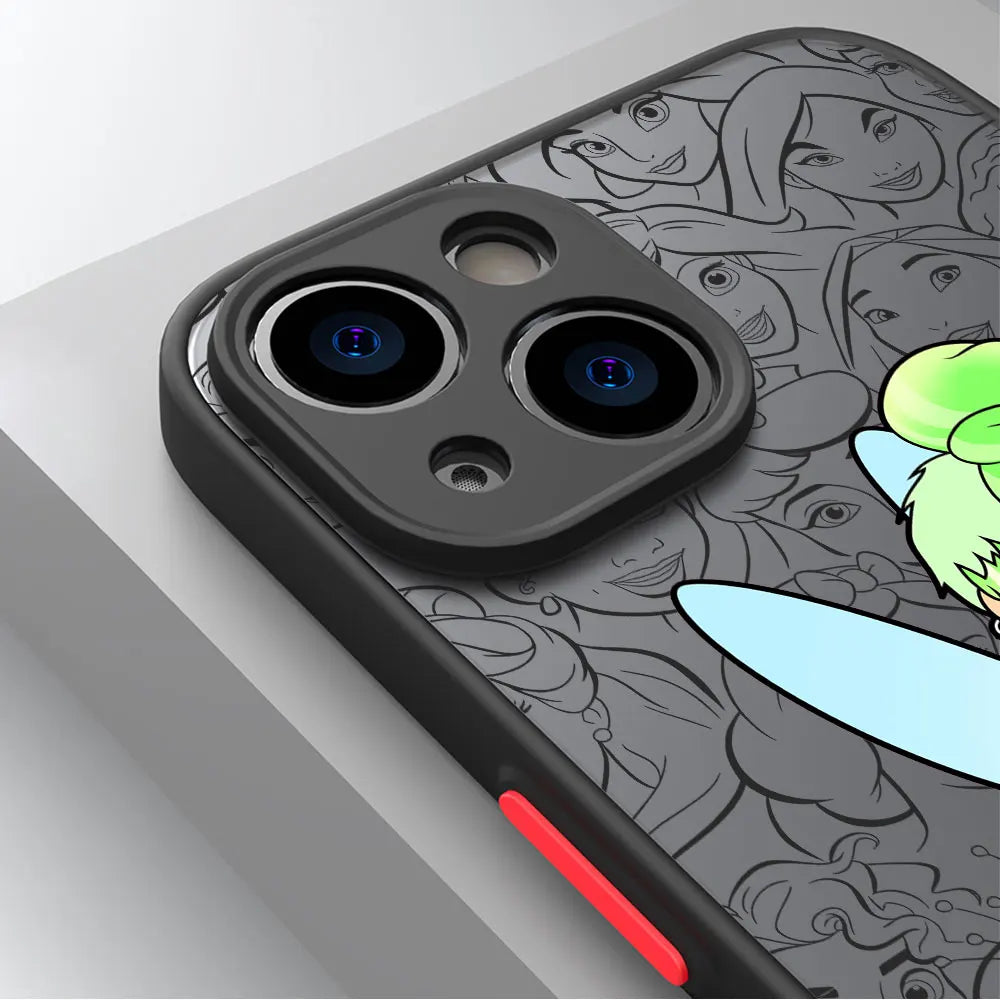 Apple iPhone Bad Tinkerbell & Friends Luxury Silicone Case
