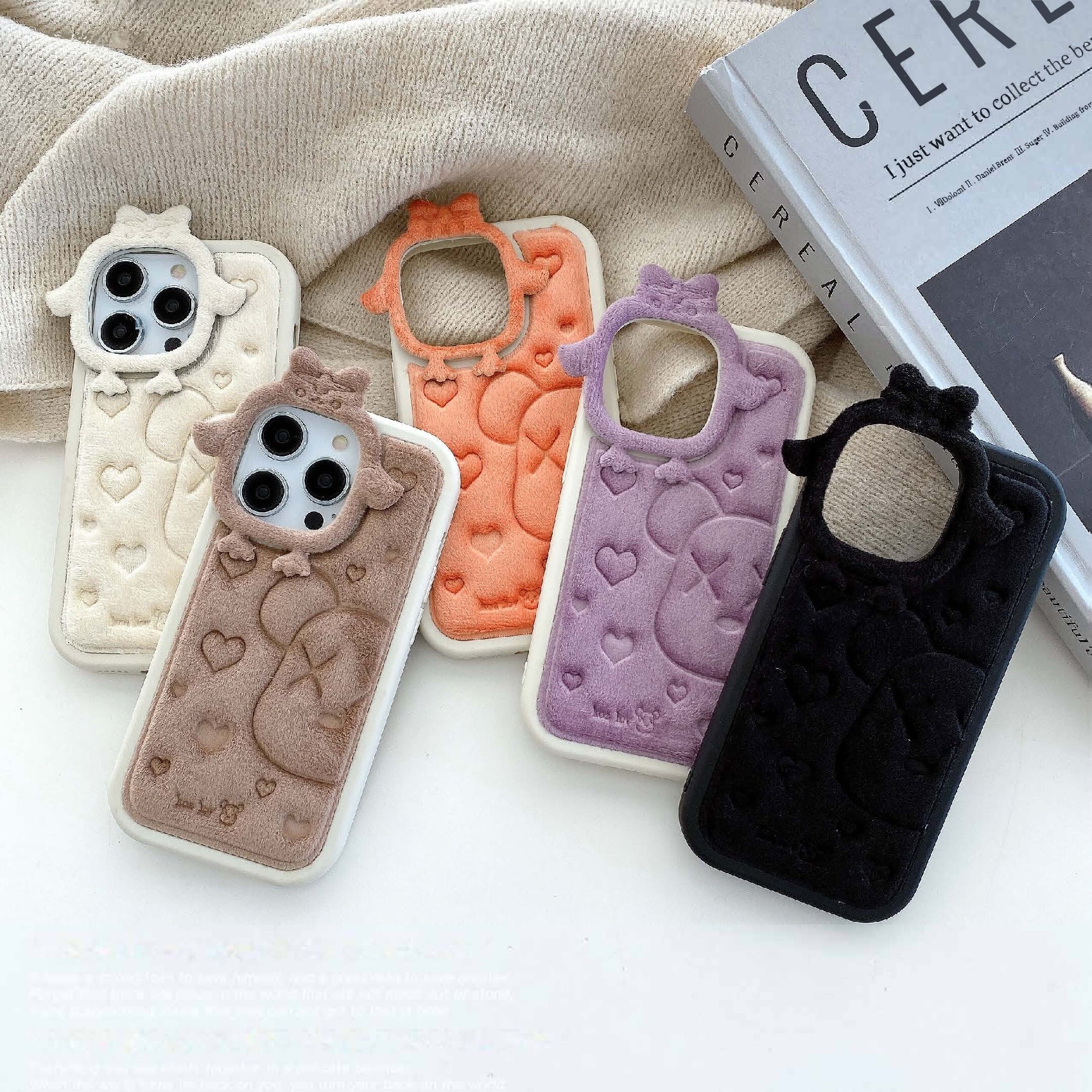 Apple iPhone Bear & Bird Luxury Shockproof Case