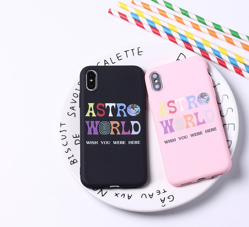 Apple iPhone Travis Scott Astroworld Silicone Case