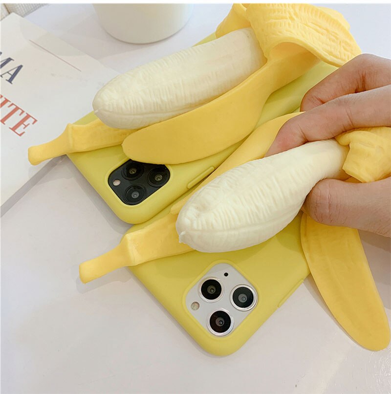 Apple iPhone Banana Soft Silicone Case