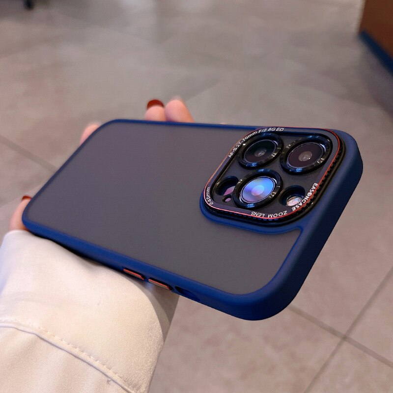 Apple iPhone Luxury Frosted Matte Soft Silicone Case