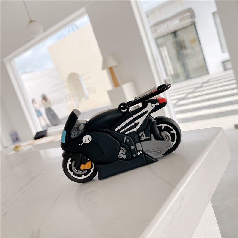 Apple Airpods Motorcycle Silicone Case