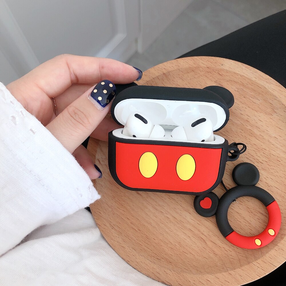 Apple Airpods Pro Mickey Box Keyring Silicone Case