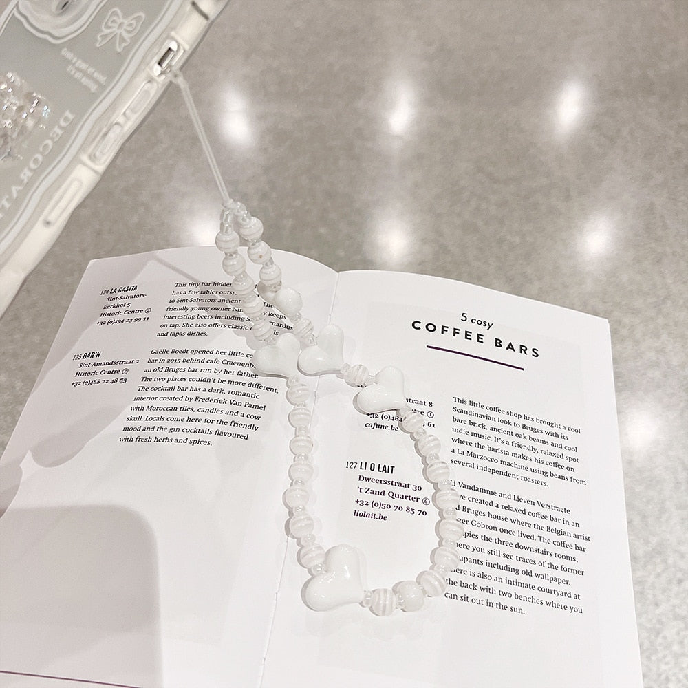 Apple iPhone Bow & Lanyard Silicone Case