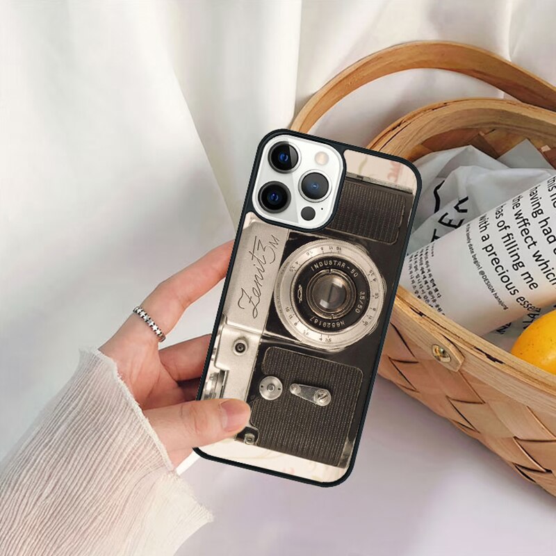Apple iPhone Retro Camera 7 Silicone Case